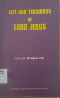 Image of Life and Teachings of Lord Jesus